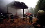 Brand in manege The 